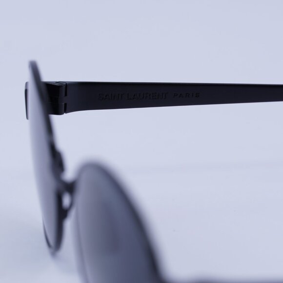 ?️ New Saint Laurent SL692 001 Sunglasses - Semimatte Black Frame, Black Lenses main image 11